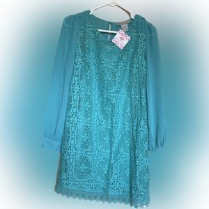 Robin’s Egg Blue Lace Dress